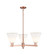 Arcadia Three Light Pendant in Antique Copper (405|7163CRACGBC81)