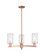 Arcadia Three Light Pendant in Antique Copper (405|7163CRACG802)