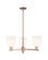 Arcadia Three Light Pendant in Antique Copper (405|7163CRACG5586GWH)