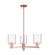 Arcadia Three Light Pendant in Antique Copper (405|7163CRACG1113)