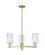 Arcadia Three Light Pendant in Antique Brass (405|7163CRABG804)
