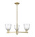 Arcadia Three Light Pendant in Antique Brass (405|7163CRABG442)