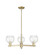 Arcadia Three Light Pendant in Antique Brass (405|7163CRABG1246)