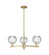 Arcadia Three Light Pendant in Antique Brass (405|7163CRABG12156)