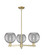 Arcadia Three Light Pendant in Antique Brass (405|7163CRABG12138SM)