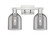 Arcadia Two Light Bath Vanity in Brushed Satin Nickel (405|7162WSNG5586SM)