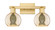 Arcadia Two Light Bath Vanity in Satin Gold (405|7162WSGG1286)