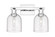 Arcadia Two Light Bath Vanity in Polished Chrome (405|7162WPCG5586SDY)