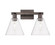 Arcadia Two Light Bath Vanity in Oil Rubbed Bronze (405|7162WOBGBC82)