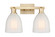Arcadia Two Light Bath Vanity in Champagne Bronze (405|7162WCBG441)