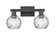 Arcadia Two Light Bath Vanity in Matte Black (405|7162WBKG12156)