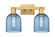 Arcadia Two Light Bath Vanity in Brushed Brass (405|7162WBBG5586BL)