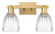 Arcadia Two Light Bath Vanity in Brushed Brass (405|7162WBBG442)