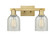 Arcadia Two Light Bath Vanity in Brushed Brass (405|7162WBBG2511)