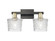 Arcadia Two Light Bath Vanity in Black Antique Brass (405|7162WBABG402)
