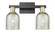 Arcadia Two Light Bath Vanity in Black Antique Brass (405|7162WBABG259)