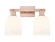 Arcadia Two Light Bath Vanity in Antique Copper (405|7162WACG5586GWH)