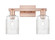 Arcadia Two Light Bath Vanity in Antique Copper (405|7162WACG342)