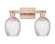 Arcadia Two Light Bath Vanity in Antique Copper (405|7162WACG292)