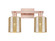 Arcadia Two Light Bath Vanity in Antique Copper (405|7162WACG116)