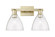 Arcadia Two Light Bath Vanity in Antique Brass (405|7162WABGBD754)