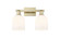 Arcadia Two Light Bath Vanity in Antique Brass (405|7162WABG5586GWH)