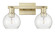 Arcadia Two Light Bath Vanity in Antique Brass (405|7162WABG1246)
