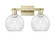 Arcadia Two Light Bath Vanity in Antique Brass (405|7162WABG1228)