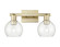 Arcadia Two Light Bath Vanity in Antique Brass (405|7162WABG1226)
