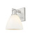 Arcadia One Light Wall Sconce in Brushed Satin Nickel (405|7161WSNGBD751)