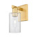 Arcadia One Light Wall Sconce in Satin Gold (405|7161WSGG804)