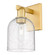 Arcadia One Light Wall Sconce in Satin Gold (405|7161WSGG5586SDY)