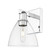 Arcadia One Light Wall Sconce in Polished Chrome (405|7161WPCGBD752)