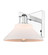 Arcadia One Light Wall Sconce in Polished Chrome (405|7161WPCG131)