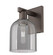 Arcadia One Light Wall Sconce in Oil Rubbed Bronze (405|7161WOBG5586SM)