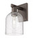 Arcadia One Light Wall Sconce in Oil Rubbed Bronze (405|7161WOBG5586SDY)