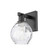Arcadia One Light Wall Sconce in Matte Black (405|7161WBKG362)