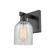 Arcadia One Light Wall Sconce in Matte Black (405|7161WBKG2511)