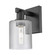 Arcadia One Light Wall Sconce in Matte Black (405|7161WBKG112)
