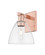 Arcadia One Light Wall Sconce in Antique Copper (405|7161WACGBD752)