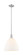 Arcadia One Light Mini Pendant in Brushed Satin Nickel (405|7161SSNGBD121)