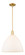 Arcadia One Light Mini Pendant in Satin Gold (405|7161SSGGBD161)