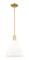 Arcadia One Light Mini Pendant in Satin Gold (405|7161SSGGBC121)