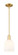 Arcadia One Light Mini Pendant in Satin Gold (405|7161SSGG5586GWH)