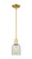 Arcadia One Light Mini Pendant in Satin Gold (405|7161SSGG2511)