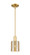 Arcadia One Light Mini Pendant in Satin Gold (405|7161SSGG116)