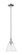 Arcadia One Light Mini Pendant in Polished Nickel (405|7161SPNGBC84)
