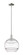 Arcadia One Light Mini Pendant in Polished Nickel (405|7161SPNG55612CL)