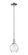 Arcadia One Light Mini Pendant in Polished Nickel (405|7161SPNG362)