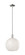 Arcadia One Light Mini Pendant in Polished Nickel (405|7161SPNG121612WM)